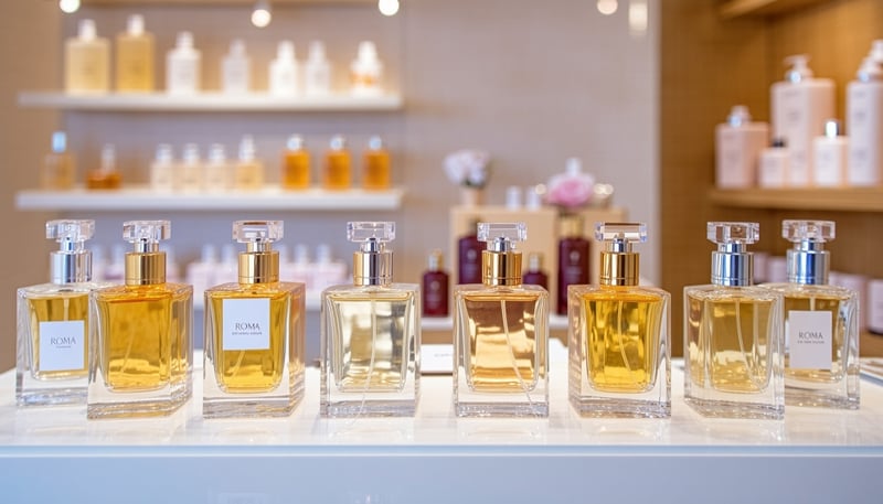 Variedad de perfumes, cosméticos y productos de belleza en ROMA Perfumería Variedad de perfumes, cosméticos y productos de belleza en ROMA Perfumería