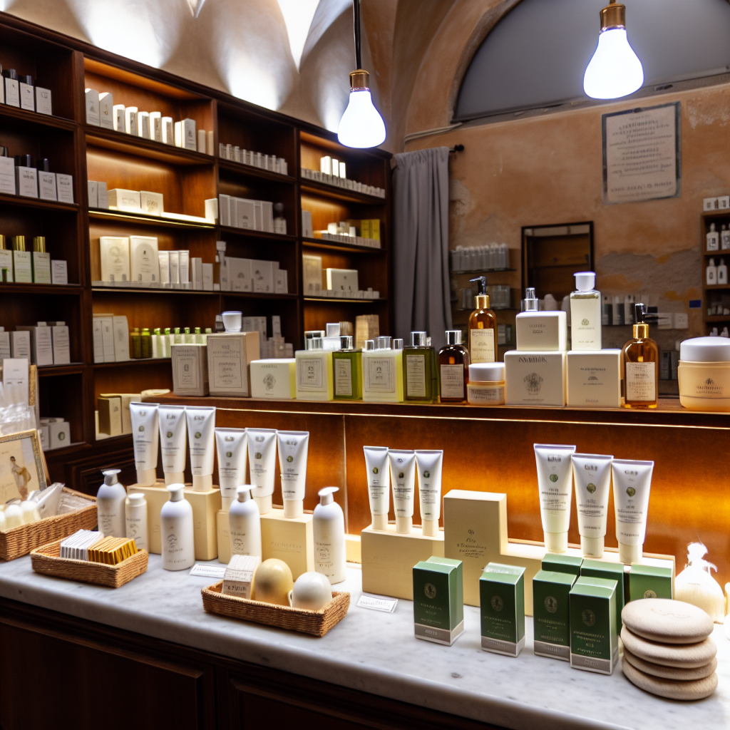 Una selección de productos de cuidado personal exh